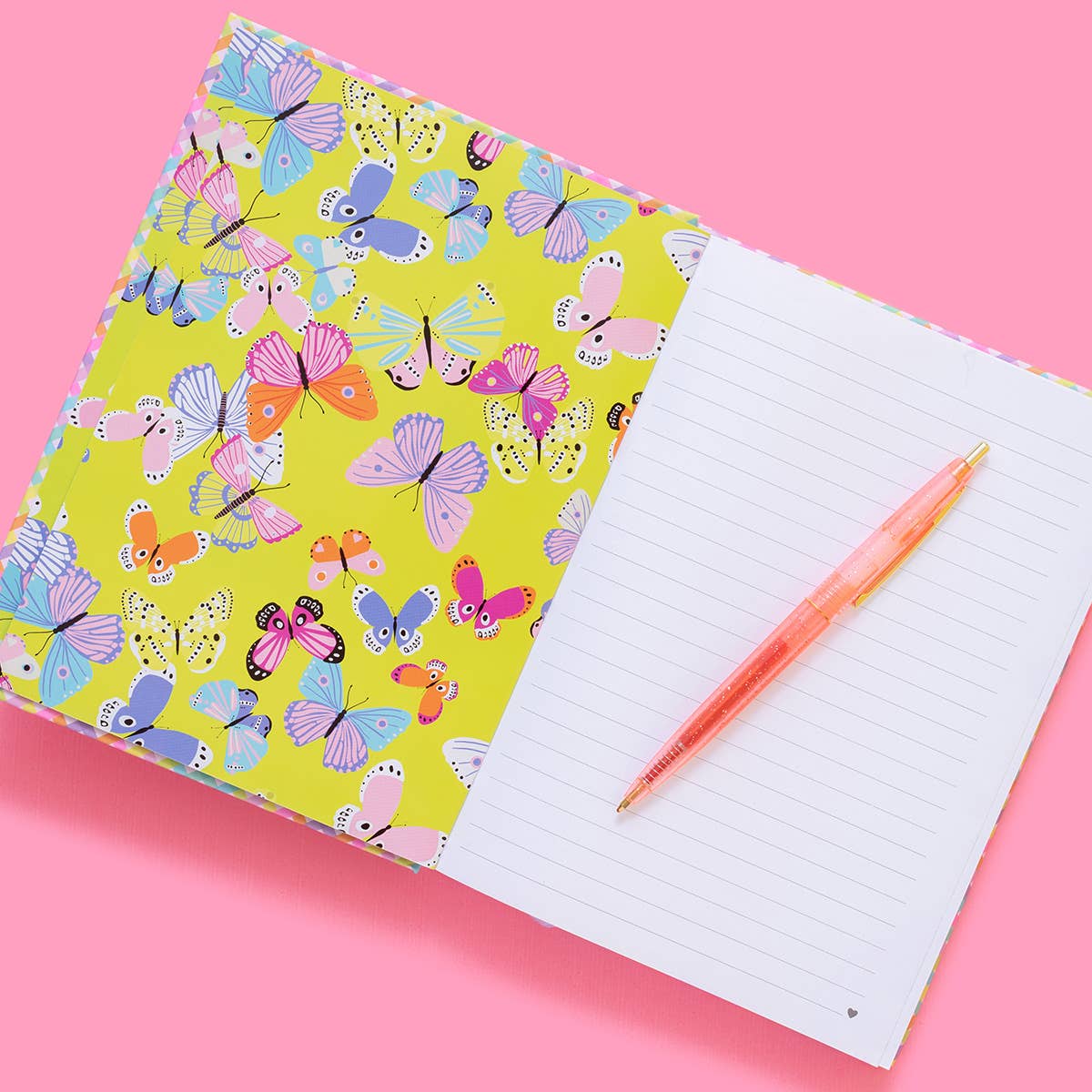 Hardcover Notebook - Colorful Weave