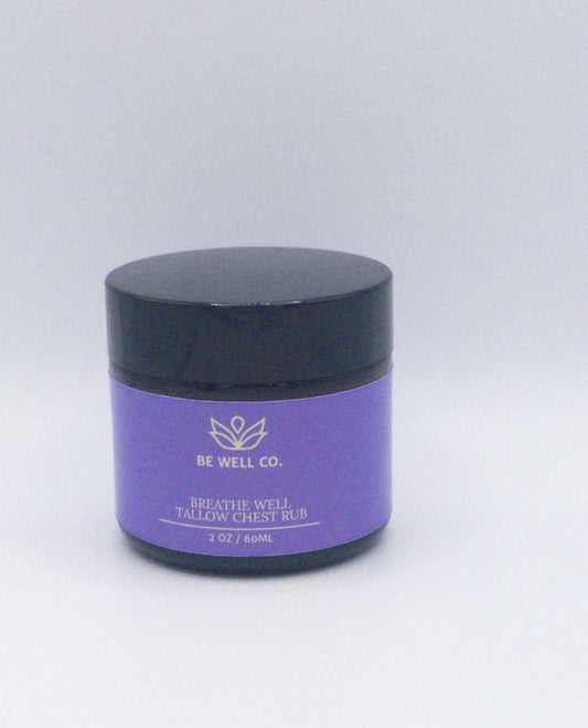 Breathe Well Tallow Chest Rub 2oz