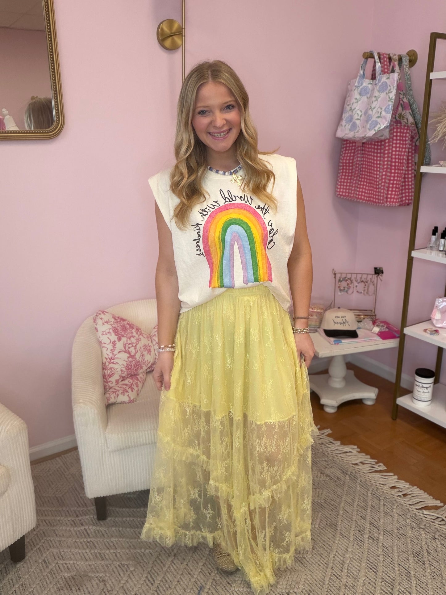 Daydreamer Skirt- yellow