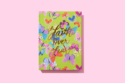 Hardcover Notebook -Butterflies