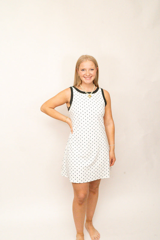 Polka Dot Athletic Dress