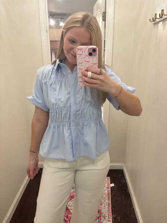 Brianna Ruched Top