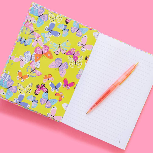 Hardcover Notebook - Colorful Weave