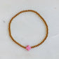So Very Blessed Cross Bracelet: Blue