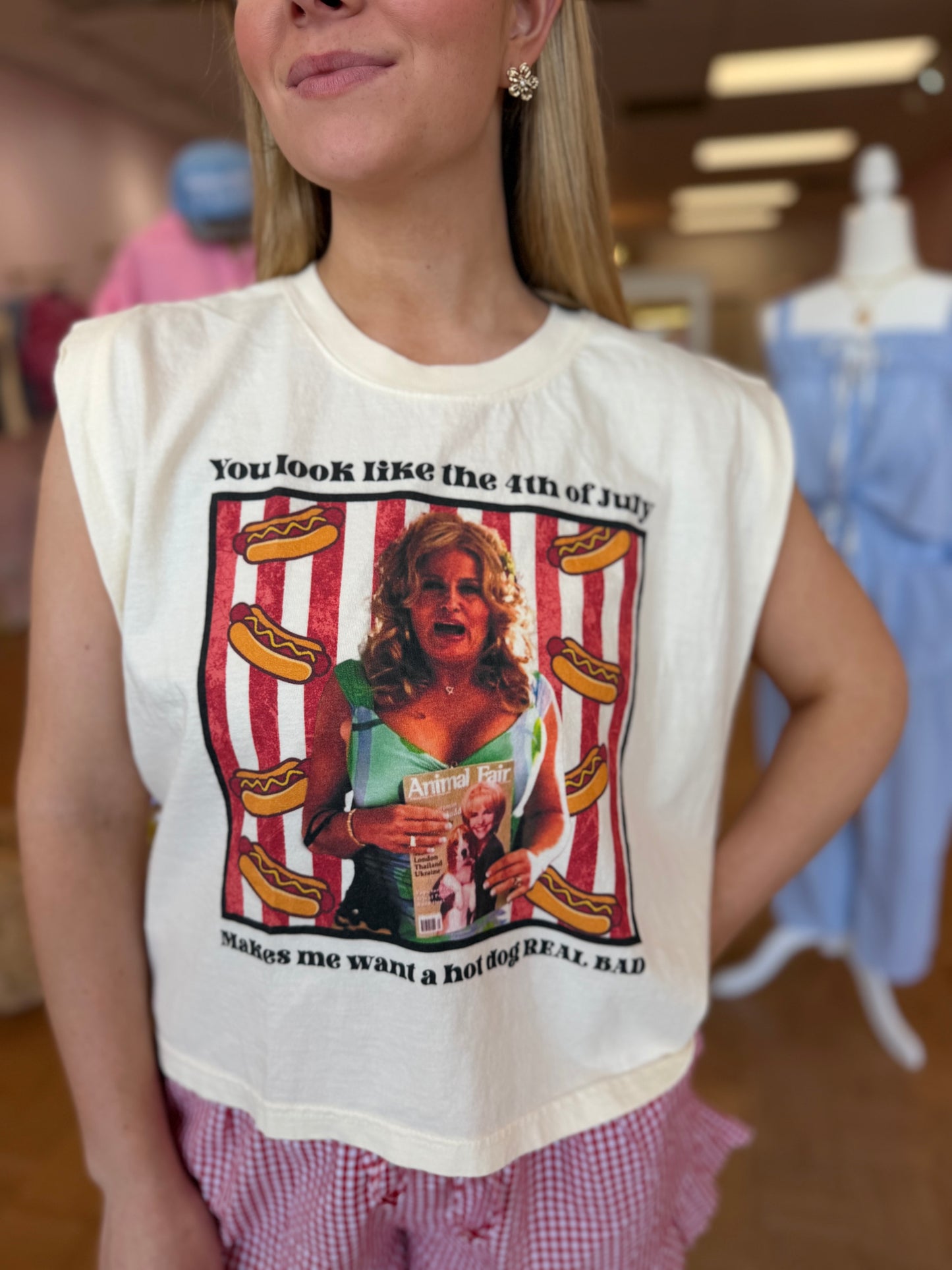 Make me want a hotdog tee