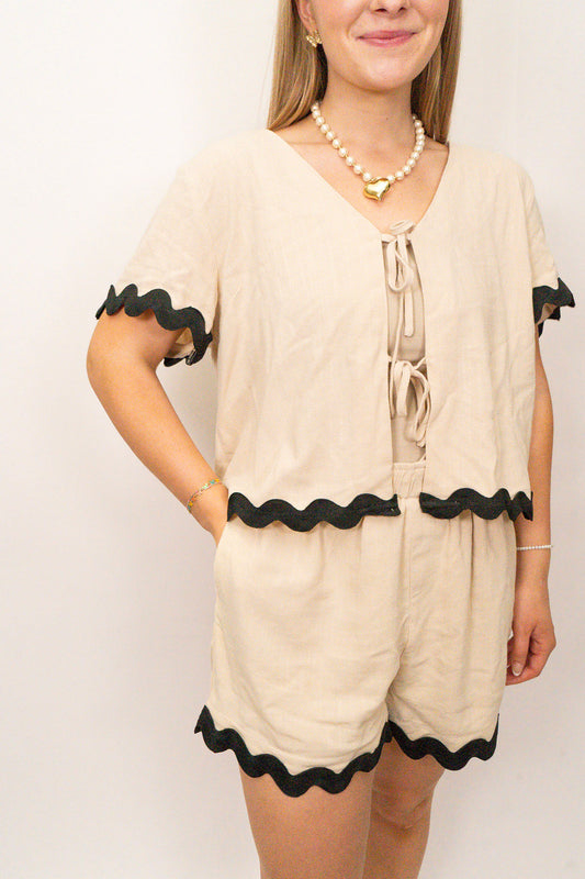 Taupe Matching Set