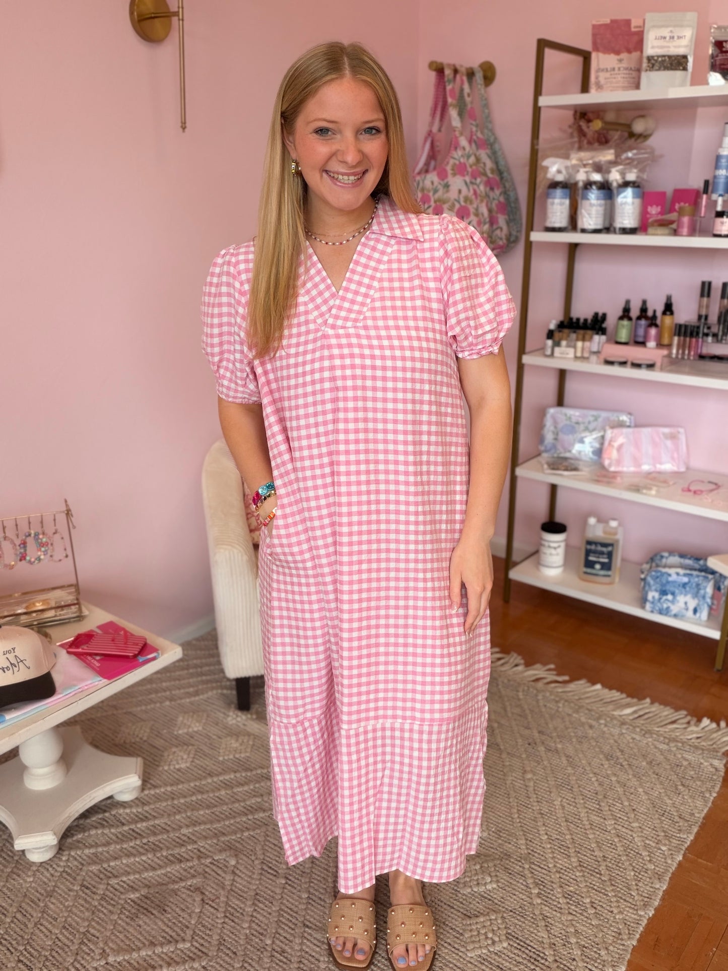 Katie Dress- Pink
