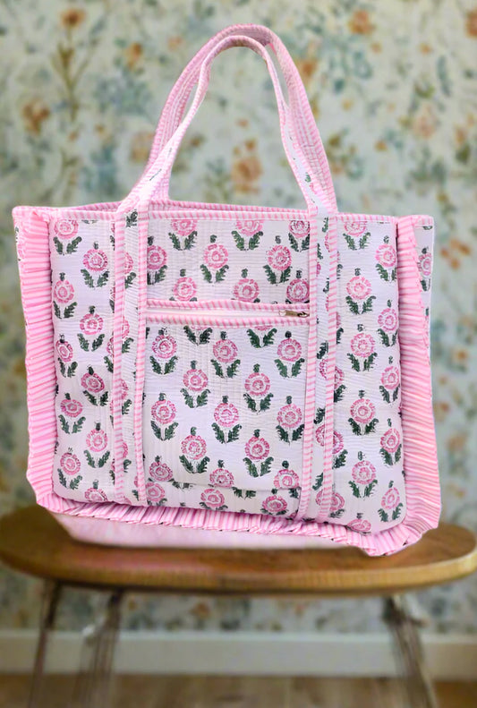 Ruffle Tiff Tote