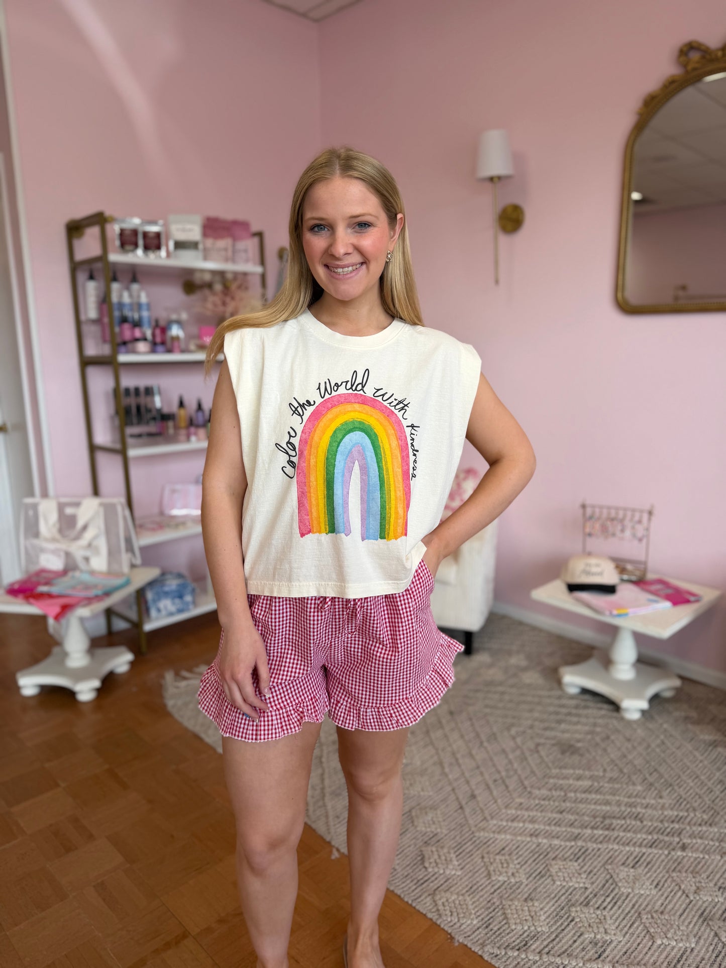 Color the World muscle tee