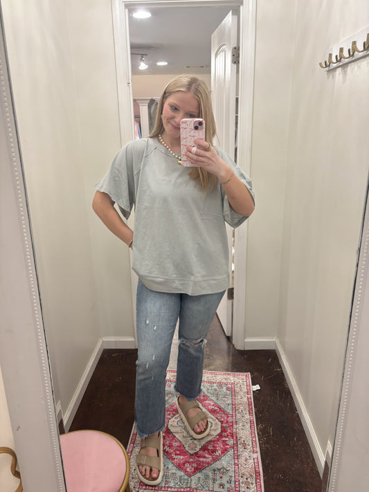 Grey Basic Tee
