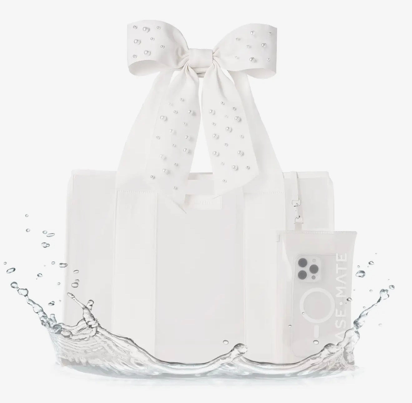 Pearly White Jelly tote- Casemate