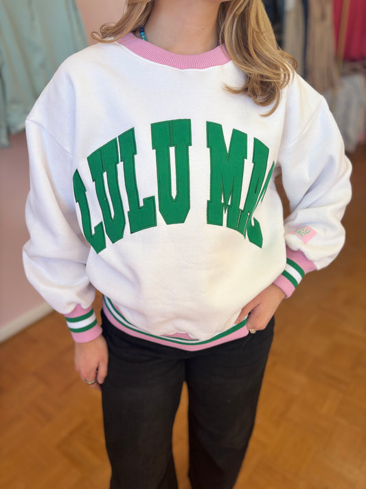 Green Varsity LULU MAC