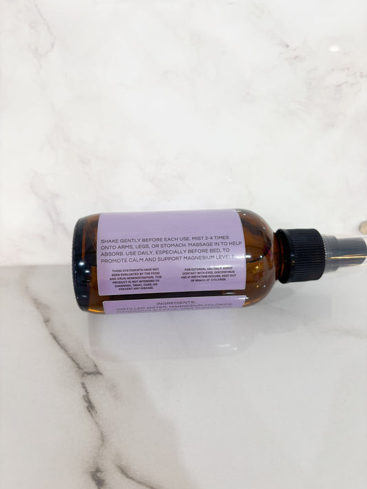 Lavender Magnesium Mist 4oz.
