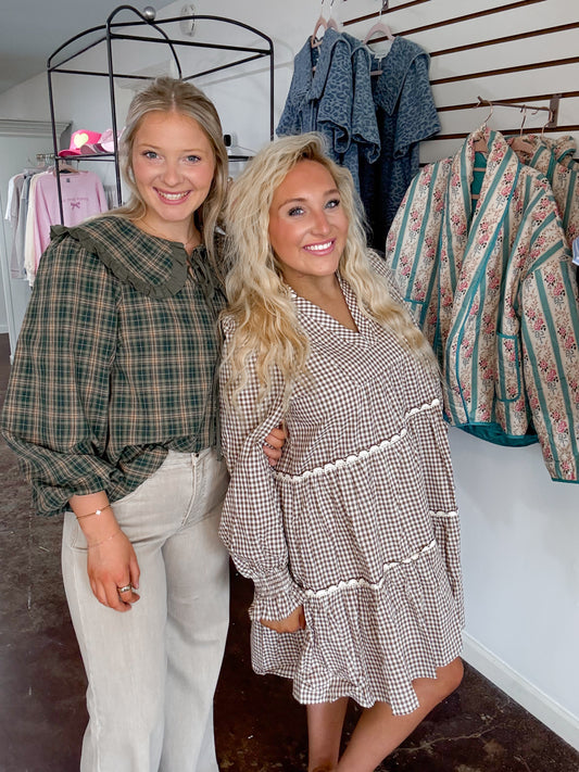 Gingham Dress