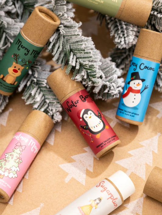 Winter Tallow Lip Balms