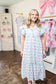 Bow Floral Dress