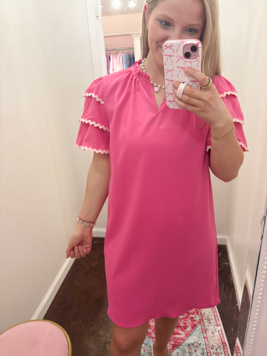 Hot Pink Dress