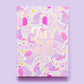 Hardcover Notebook - "Let's Go Girl"