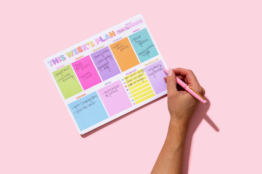 Weekly Planner - "This Week's Plan"