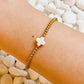 So Very Blessed Cross Bracelet: Blue